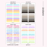 Tab System Underlays for Planner Insert Dividers