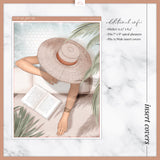 Tranquil Flatlay Insert or Planner Cover Sticker